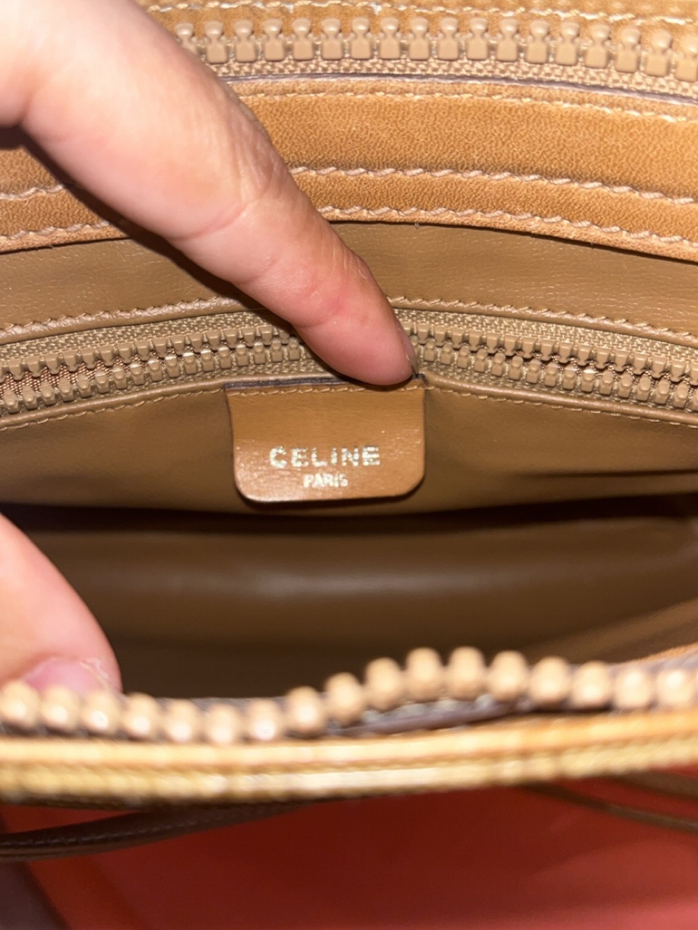 Vintage Celine Brown Monogram Crossbody Bag - Picture 8 of 12
